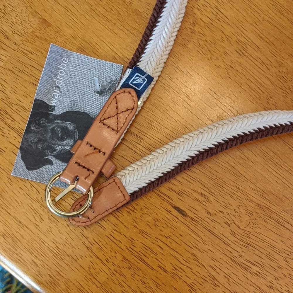 🫰🏼Knit Leather Sperry Belt